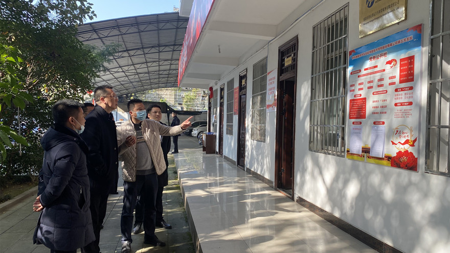 集团党委副书记、工会主席张雁调研鸿安鼎运公司-审查党建情形_副本