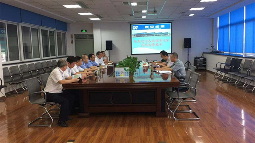省无邪车磨练机构监视治理检查组到泰安检测公司调研检查