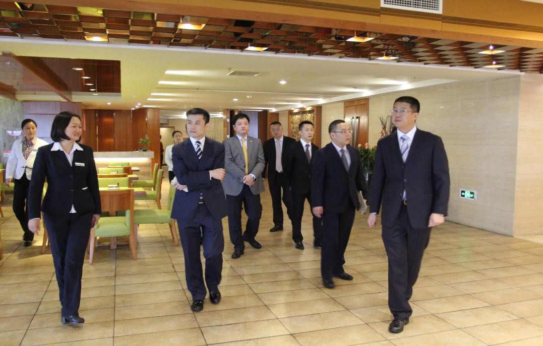 集团所属绵州温泉旅馆通过四星级年度复核检查